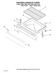 Diagram for 04 - Drawer & Broiler Parts