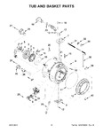 Diagram for 06 - Tub And Basket Parts