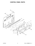 Diagram for 03 - Control Panel Parts