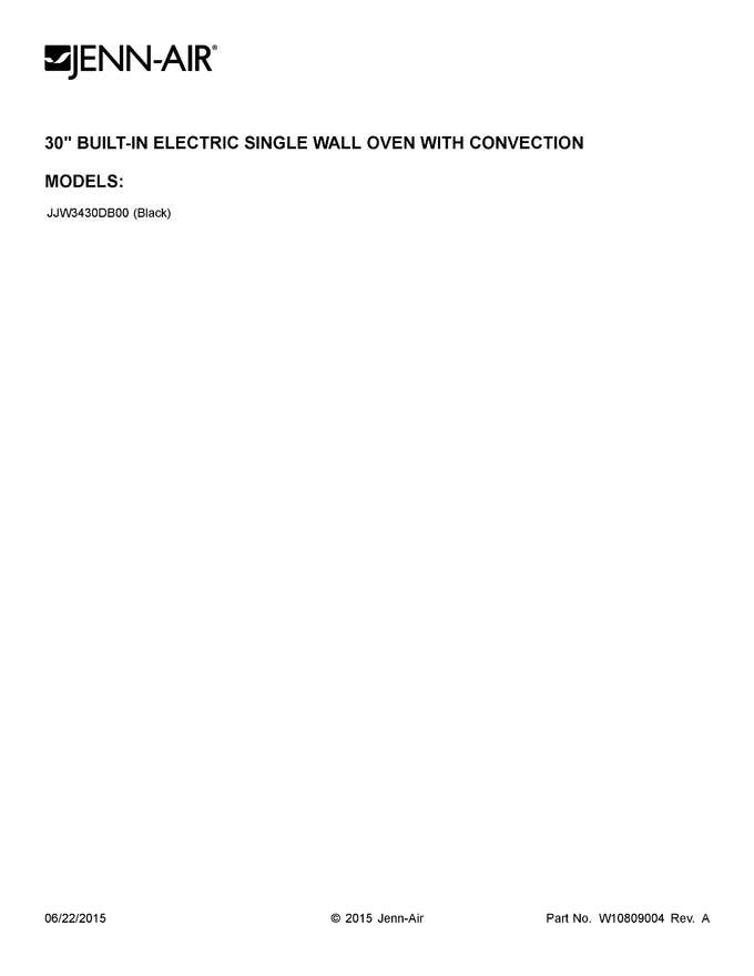 Diagram for JJW3430DB00