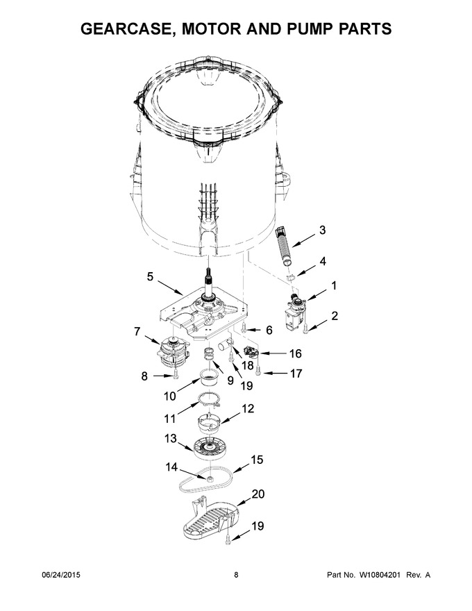 Diagram for 4KMVWC130EQ0