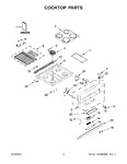 Diagram for 02 - Cooktop Parts