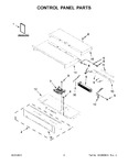 Diagram for 02 - Control Panel Parts