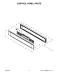 Diagram for 03 - Control Panel Parts