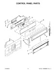 Diagram for 03 - Control Panel Parts