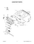 Diagram for 02 - Cooktop Parts