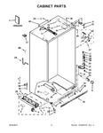 Diagram for 02 - Cabinet Parts