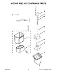 Diagram for 06 - Motor And Ice Container Parts