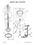 Diagram for 04 - Basket And Tub Parts