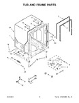 Diagram for 06 - Tub And Frame Parts