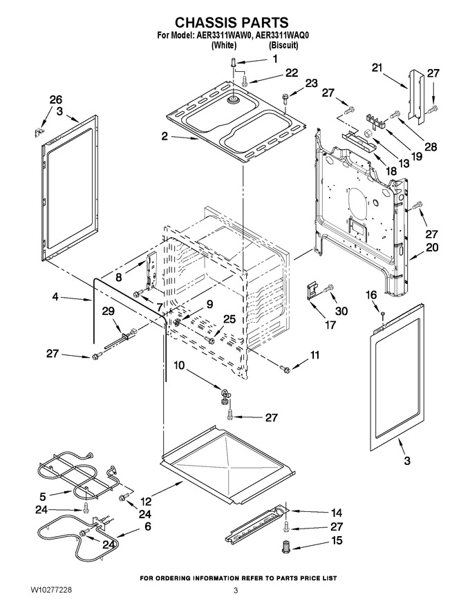 Diagram for AER3311WAW0