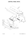 Diagram for 03 - Control Panel Parts