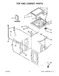 Diagram for 02 - Top And Cabinet Parts