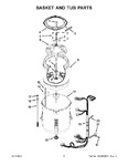 Diagram for 04 - Basket And Tub Parts