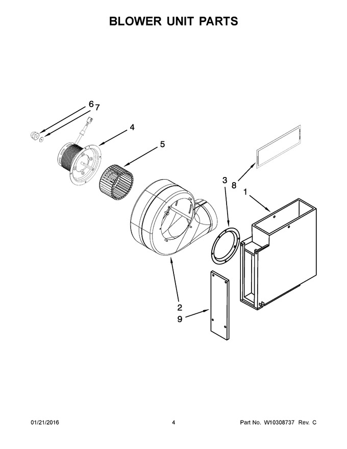 Diagram for JGD3536WB01