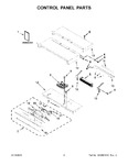 Diagram for 02 - Control Panel Parts