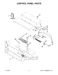 Diagram for 02 - Control Panel Parts