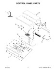 Diagram for 02 - Control Panel Parts