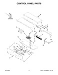 Diagram for 02 - Control Panel Parts