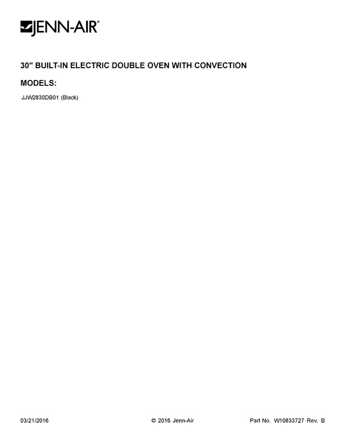 Diagram for JJW2830DB01