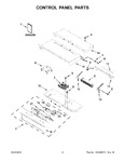 Diagram for 02 - Control Panel Parts