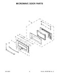 Diagram for 08 - Microwave Door Parts