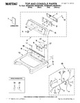 Diagram for 01 - Top And Console Parts