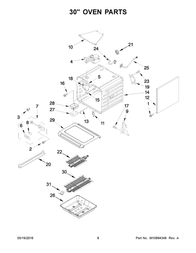 Diagram for JLRP548WP00