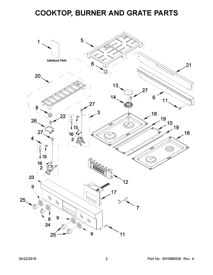 Diagram for JLRP430WP00