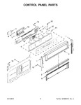 Diagram for 03 - Control Panel Parts