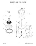 Diagram for 04 - Basket And Tub Parts