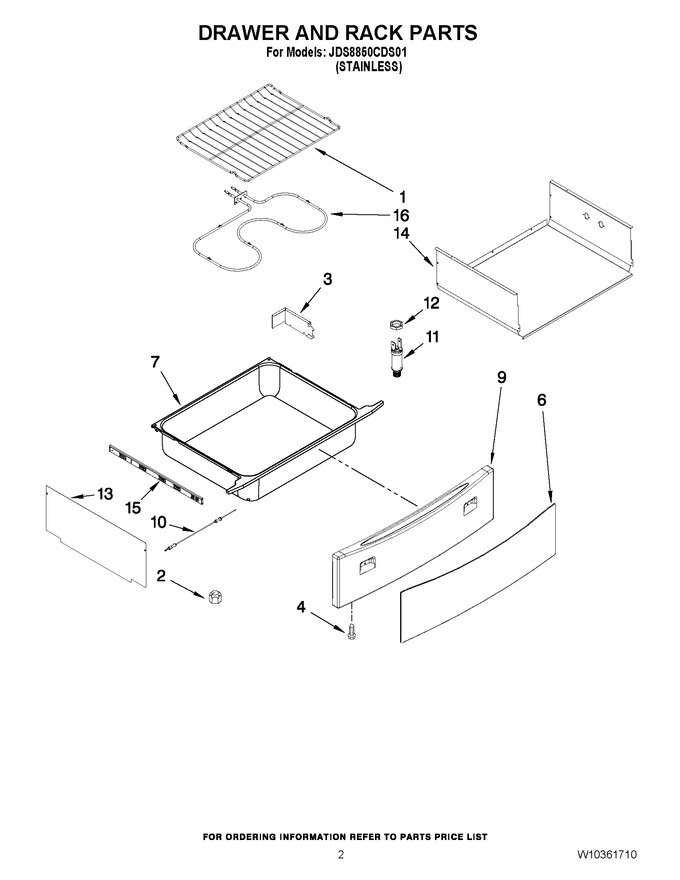 Diagram for JDS8850CDS01