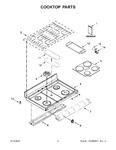 Diagram for 02 - Cooktop Parts