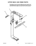 Diagram for 11 - Upper Wash And Rinse Parts