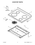 Diagram for 02 - Cooktop Parts