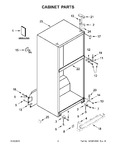 Diagram for 02 - Cabinet Parts