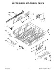 Diagram for 09 - Upper Rack And Track Parts