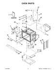 Diagram for 02 - Oven Parts