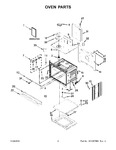 Diagram for 02 - Oven Parts