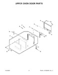 Diagram for 04 - Upper Oven Door Parts