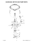 Diagram for 05 - Gearcase, Motor And Pump Parts