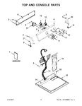 Diagram for 02 - Top And Console Parts