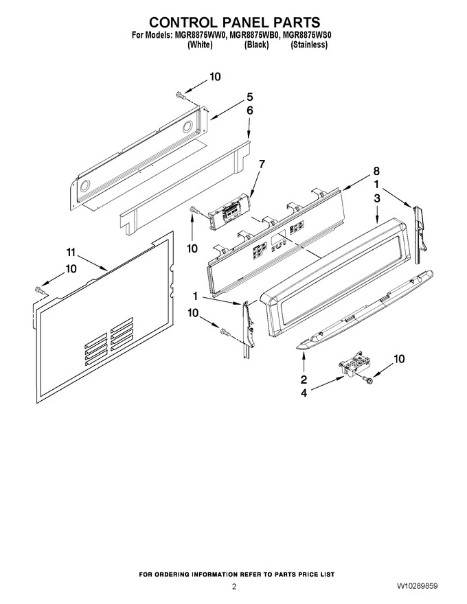 Diagram for MGR8875WB0