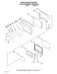 Diagram for 02 - Oven Door Parts