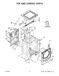 Diagram for 02 - Top And Cabinet Parts