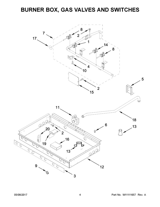 Diagram for JGRP430WP02