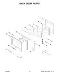 Diagram for 07 - Oven Door Parts