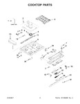 Diagram for 02 - Cooktop Parts