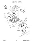 Diagram for 02 - Cooktop Parts