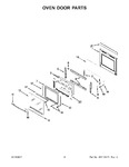 Diagram for 03 - Oven Door Parts